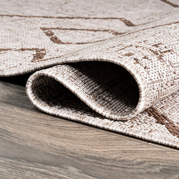 Carwa Tribal Diamond Trellis Indoor/outdoor Area Rug